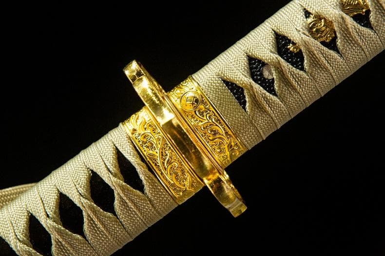 耀金太刀 日本刀 模造刀 居合刀 武士道 武蔵 鑑賞用 手鍛造打