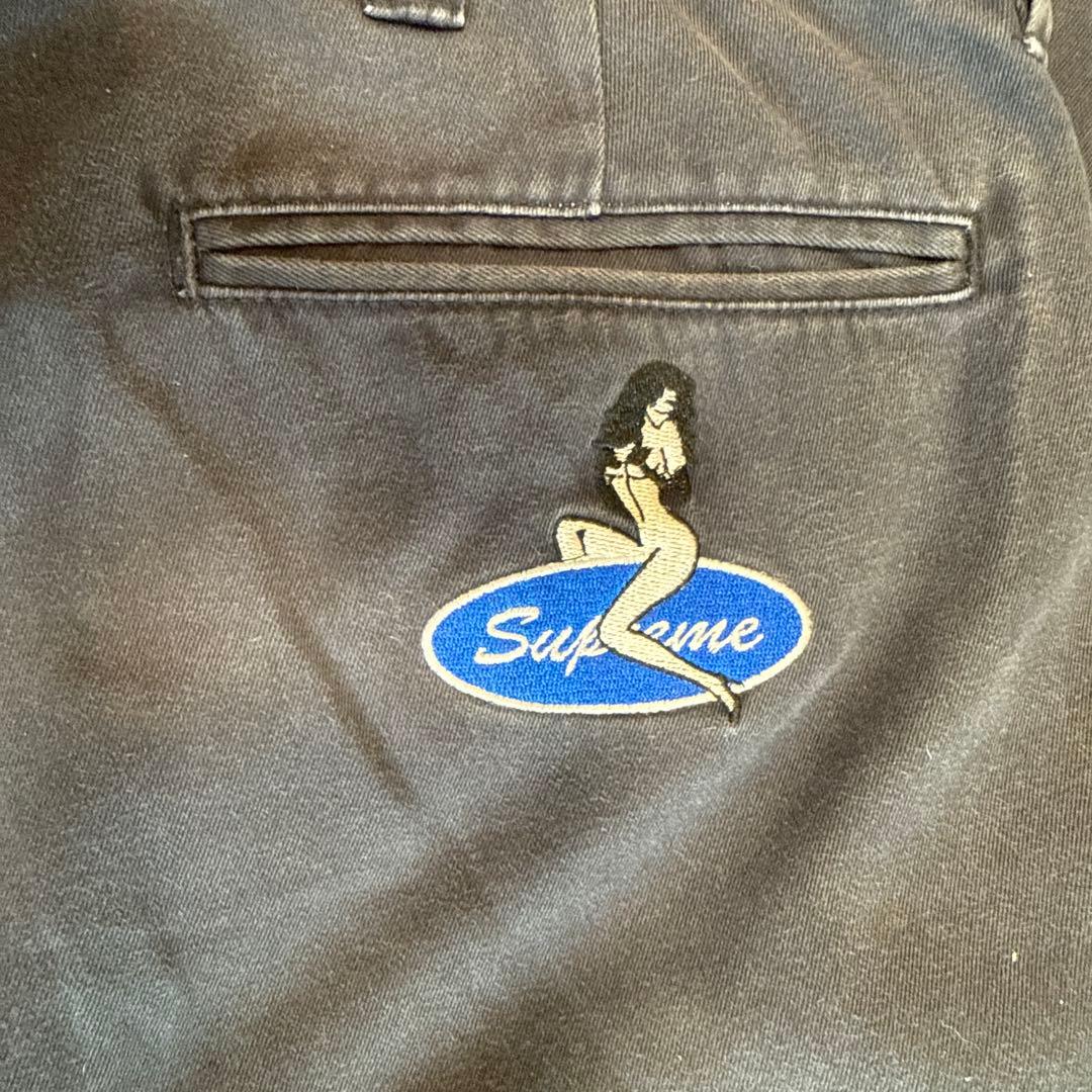 Supreme pin up chino pant チノパン ネイビー 30 メンズ