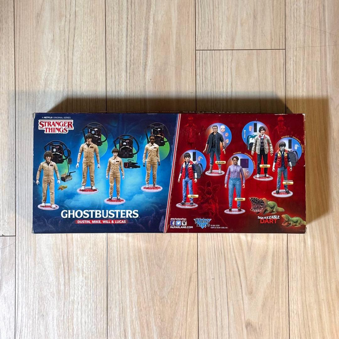 STRANGER THINGS ゴーストバスターズ フィギュア4体セット