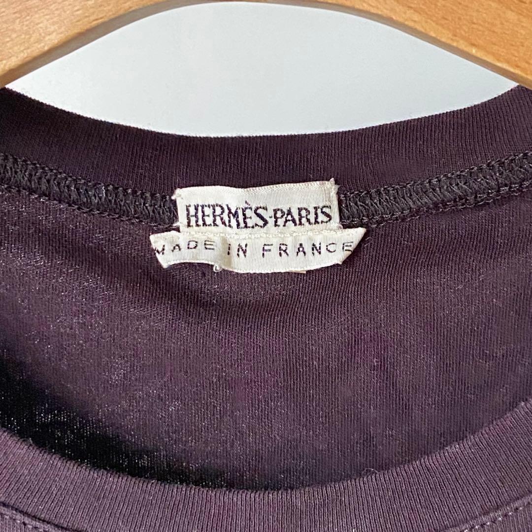 【もんじろうです】エルメス　ノースリーブトップス　36 マルジェラ期