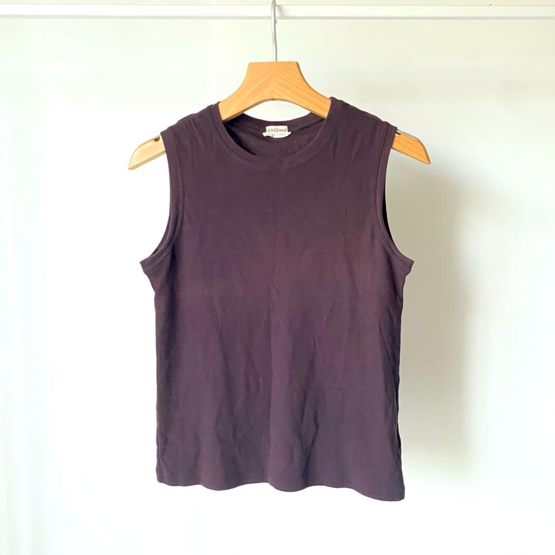 【もんじろうです】エルメス　ノースリーブトップス　36 マルジェラ期