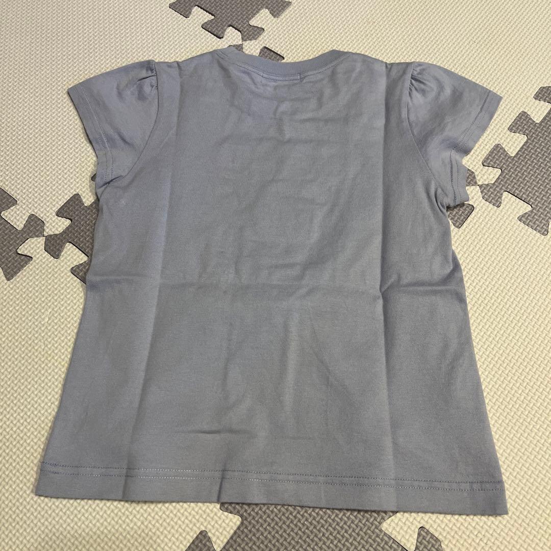 ファミリア 水色 Tシャツ トップス 女の子 ファミリア 長袖シャツ