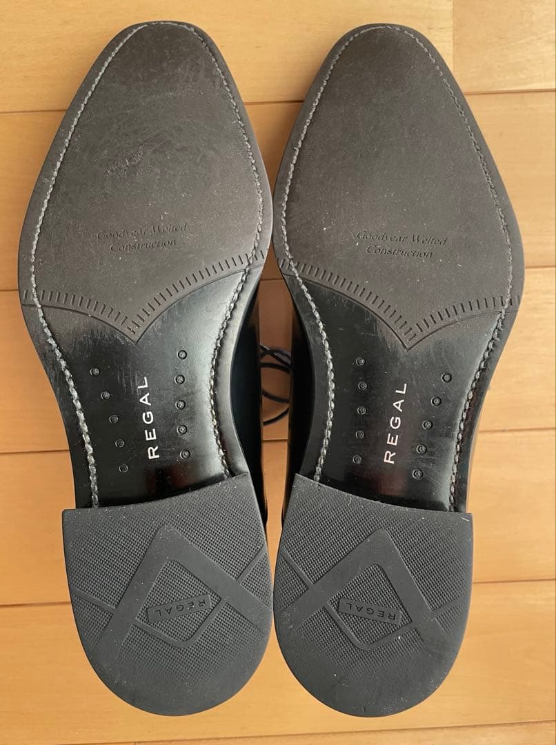 【リーガル】ストレートチップ　315R BD ブラック 25.0cm