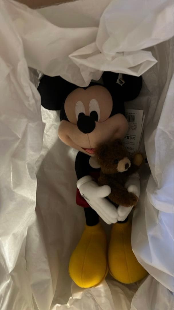 完売品Steiff 【ディズニー 】D100 周年限定ミッキーマウスとテディベア