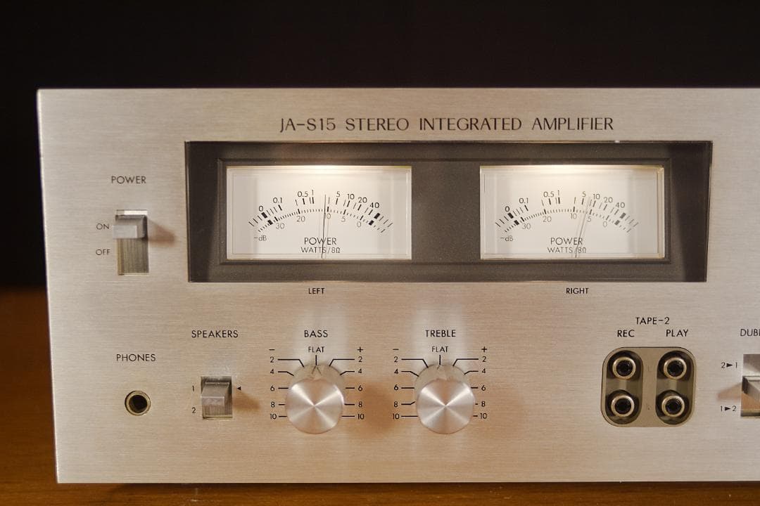 JA-S15 VICTOR プリメインアンプ メーターアンプ追加 動作品