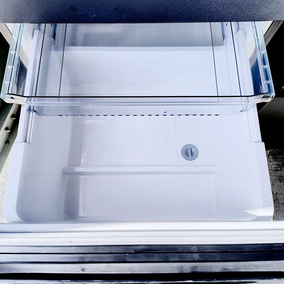 49運搬取付無料！マットグレー・純正Haierすっきりスリム冷蔵庫！完動品超美品