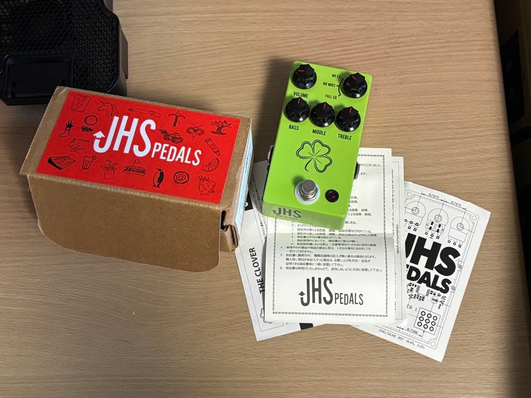 JHS Pedals The Clover 箱付き