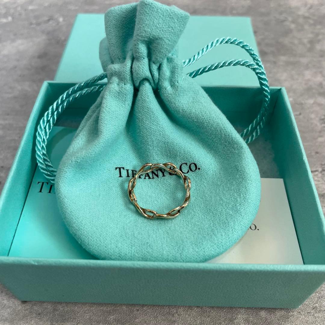 美品✨ Tiffany & Co. シルバー インフィニティリング 17号