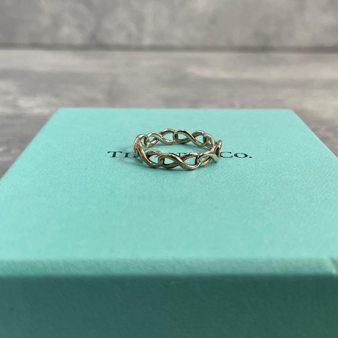 美品✨ Tiffany & Co. シルバー インフィニティリング 17号