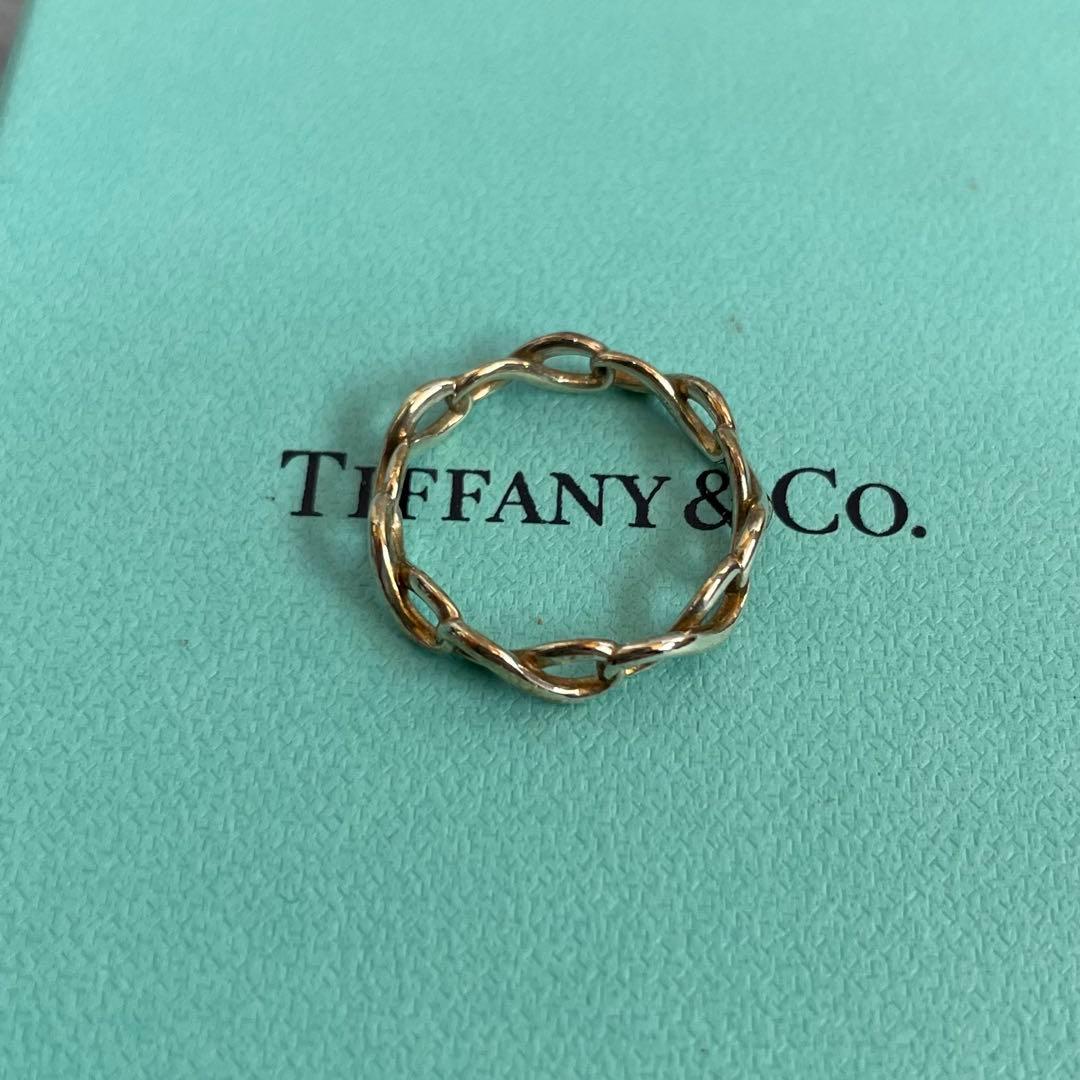 美品✨ Tiffany & Co. シルバー インフィニティリング 17号