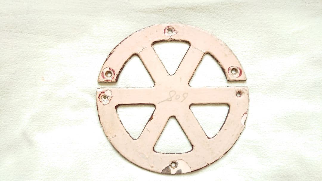 鉄道★西鉄ヘッドプレート(鉄製)★超貴重！入手難！