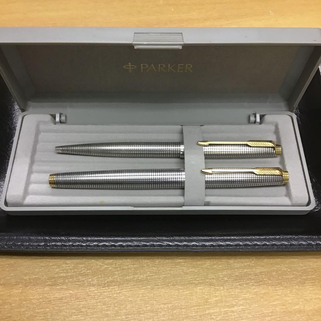 ❣️PARKERパーカー❣️75スターリングシルバー万年筆/ボーペンセット
