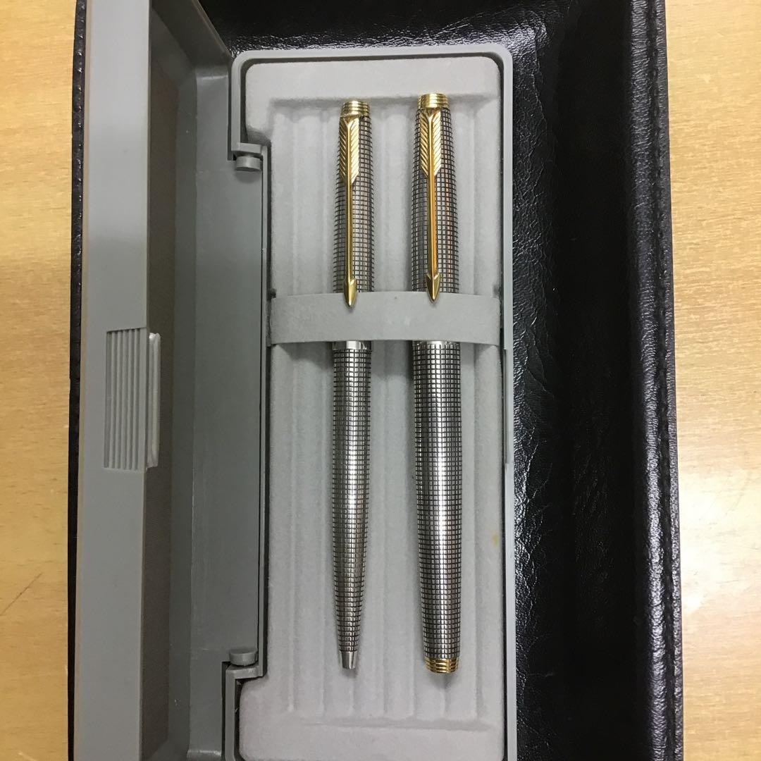 ❣️PARKERパーカー❣️75スターリングシルバー万年筆/ボーペンセット
