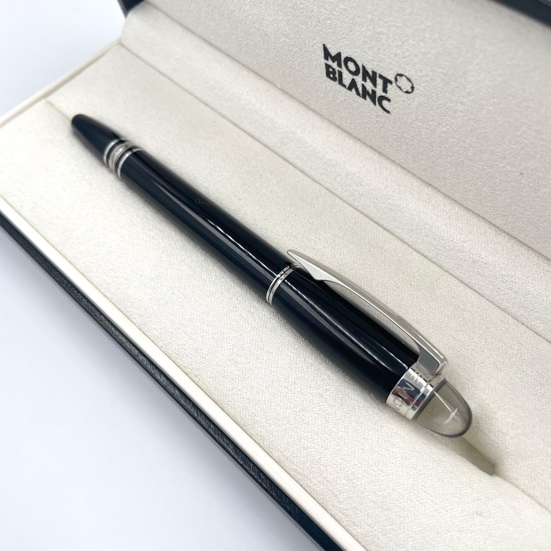 鑑定済・美品☆モンブラン スターウォーカー ボールペン ブラック