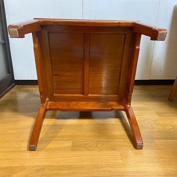 Y②高級 花梨？中国椅子 アンティーク風 インテリア 家具 木製