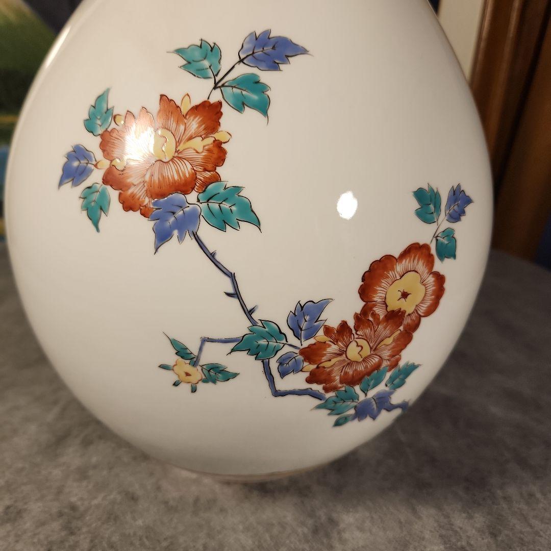 初代古琳庵 館林貞夫作 柿右衛門様式紋様 高さ約48cm - メルカリ