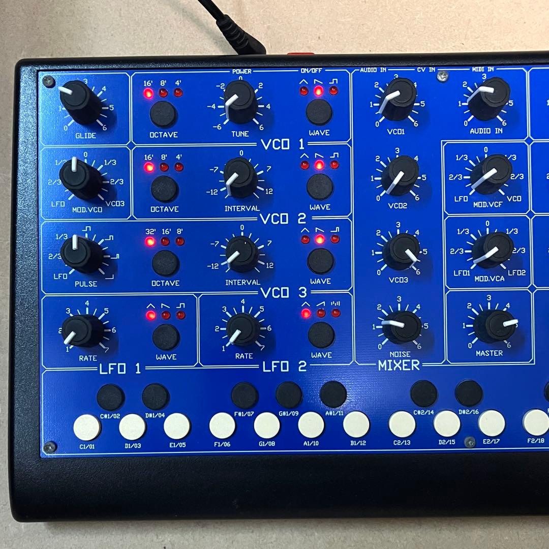 完動品】 MFB SYNTH II 3VCO アナログシンセ日本語マニュアル付