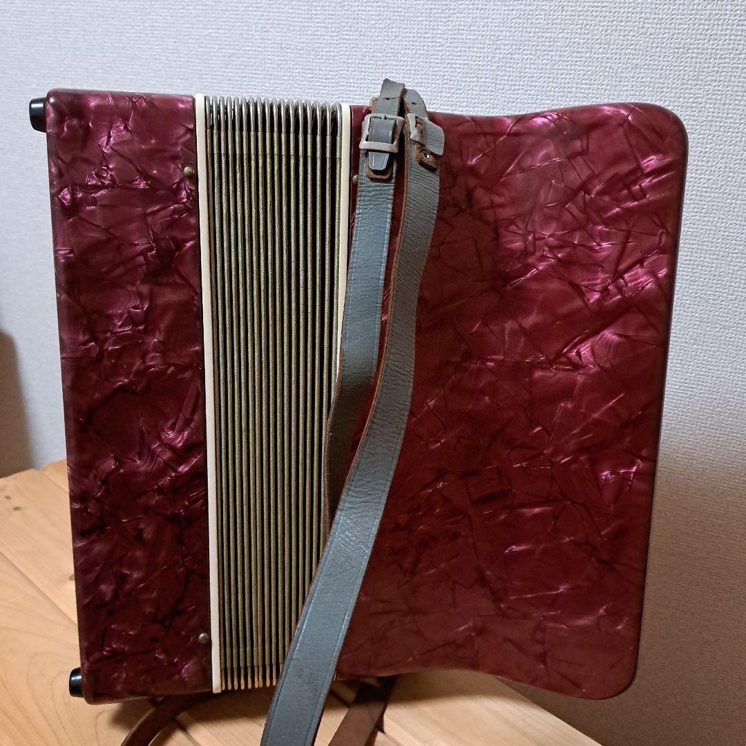 希少レア】Yamaha アコーディオン 30鍵 ピンク