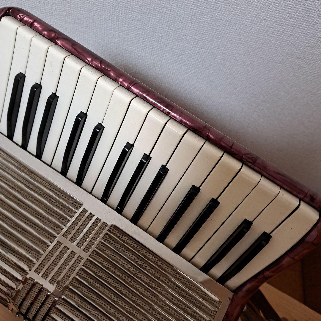 希少レア】Yamaha アコーディオン 30鍵 ピンク