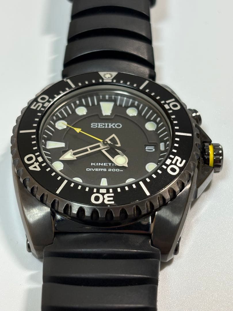 【極美品】SEIKO セイコーキネティックSKA427P1 ダイバー