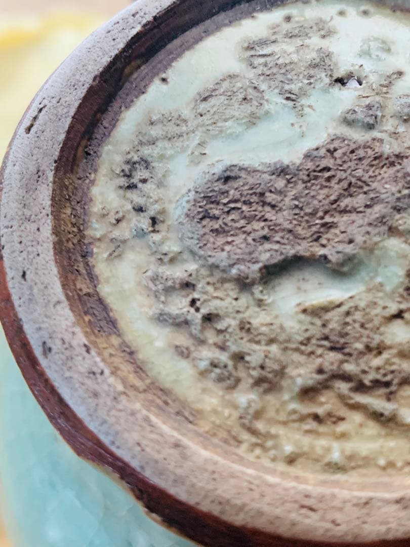 中国元時代(明時代初期)青磁花瓶