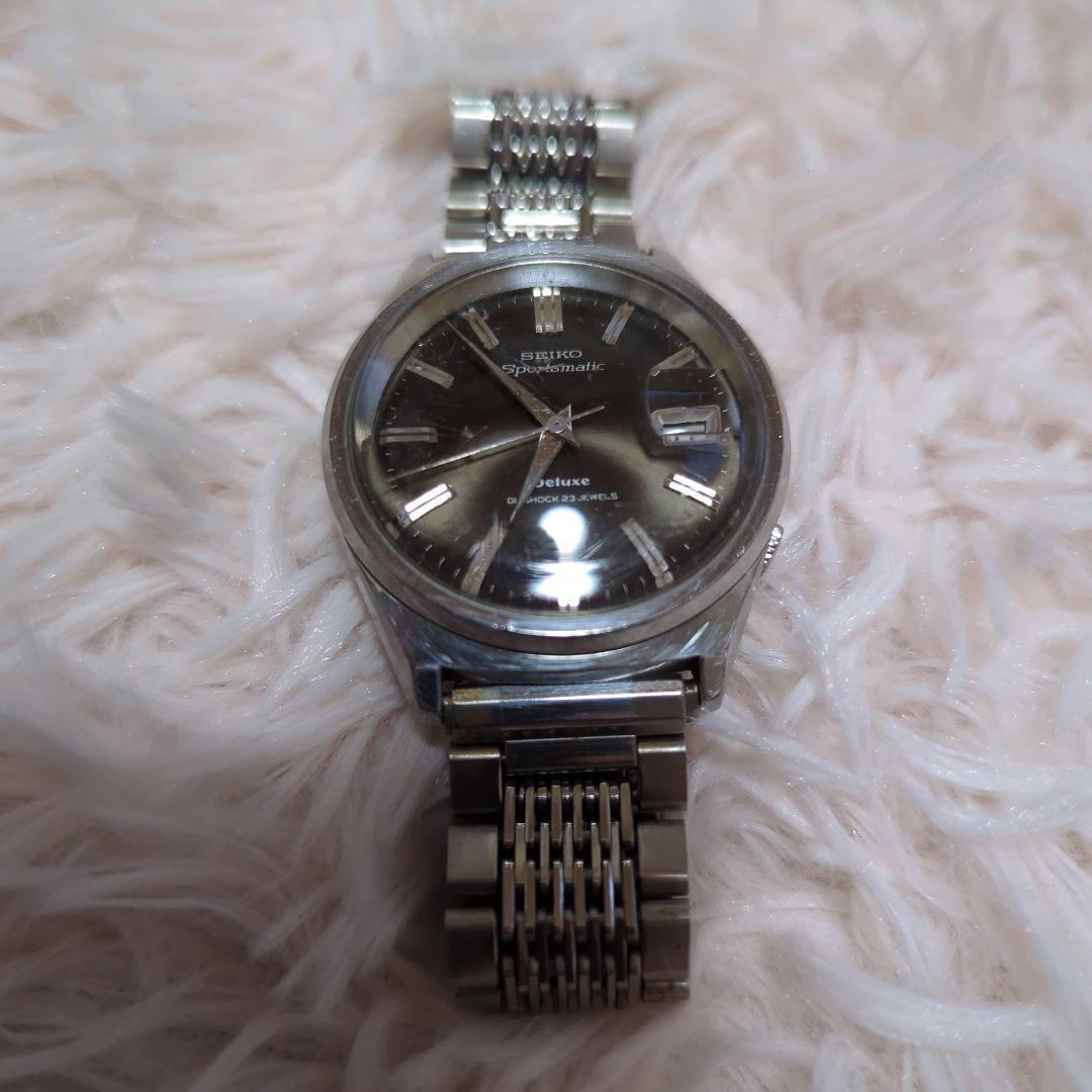 s*u様 精度良好【SEIKO】 Sportsmatic Deluxe黒/ 23