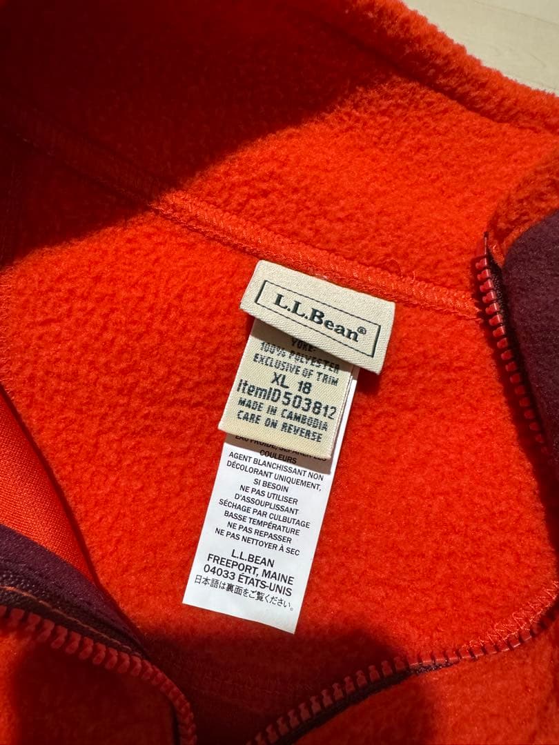 L.L.Bean　エルエルビーン　フリース