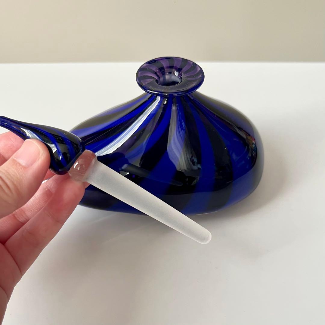 松浦あかね 飾りボトル ガラス 置物