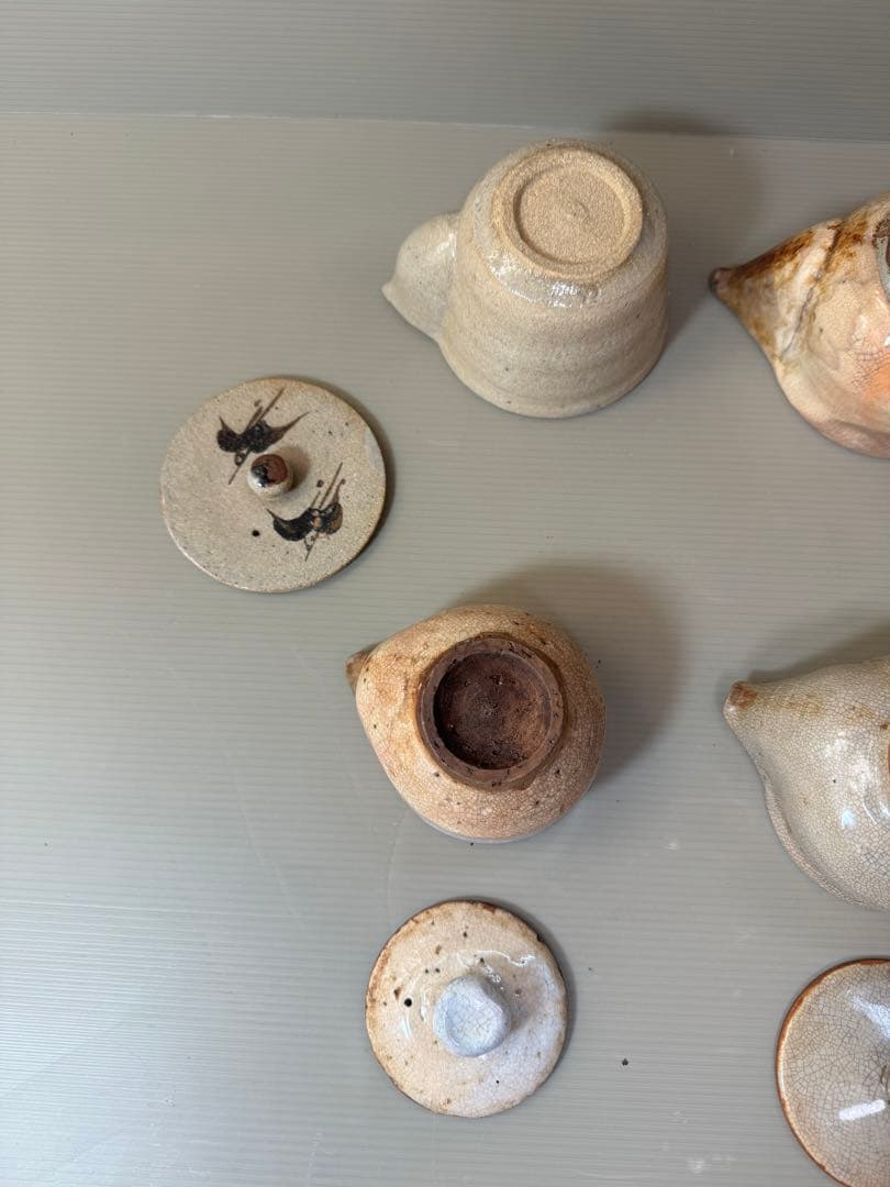 2790 萩焼 宝瓶 4客