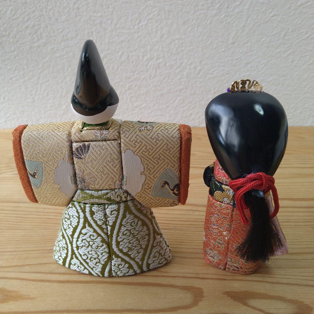 【新品未使用】お雛様 お内裏様 雛人形 ぼんぼり 木目込み人形