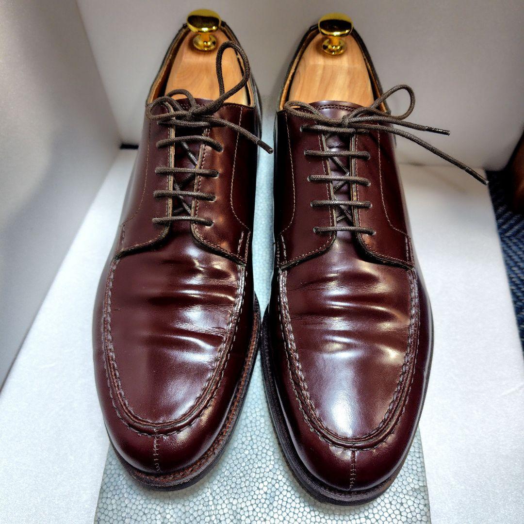 美品 NEWYORKER NY206 Uチップ 28.0cm ボルドー