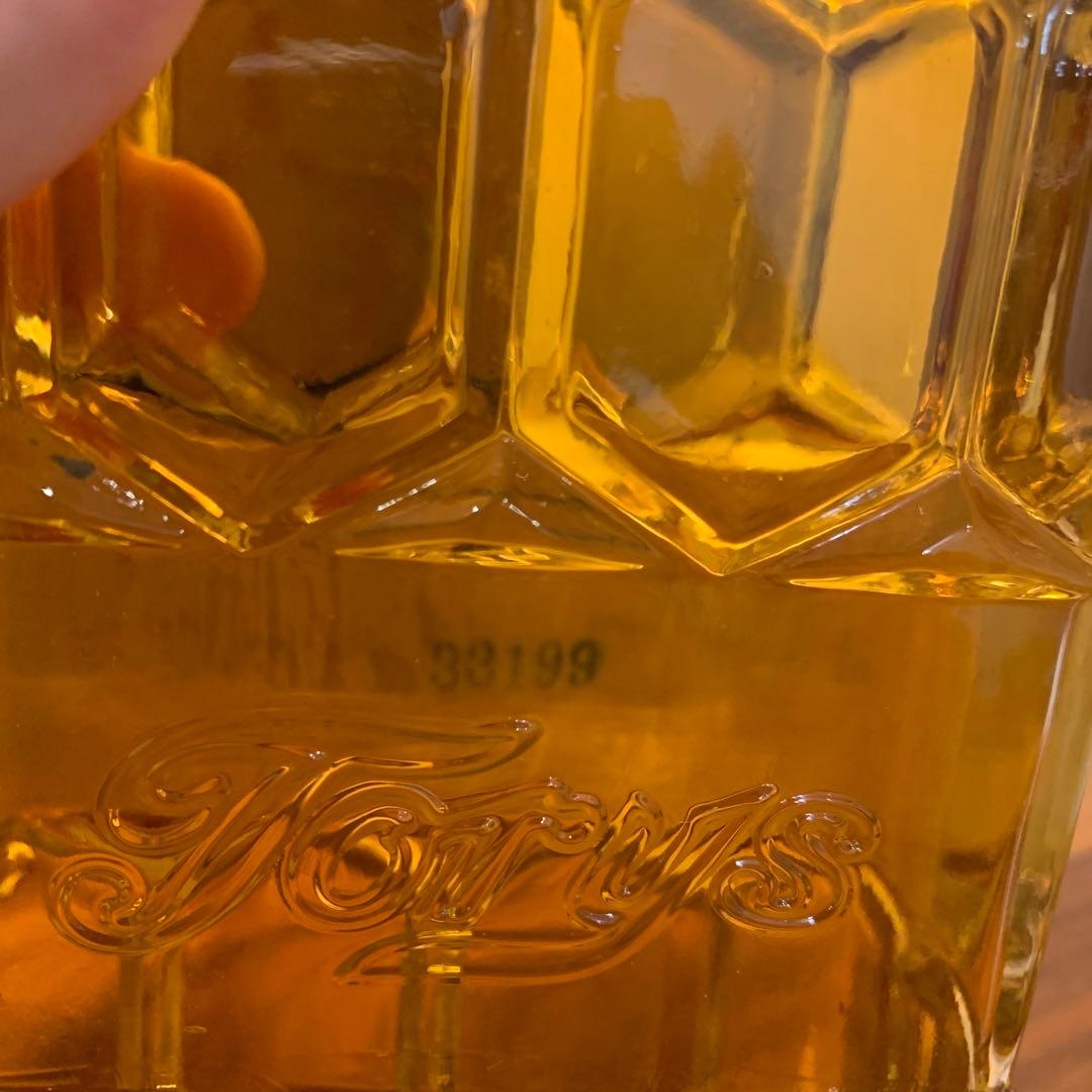 美品 サントリー トリス ウイスキー 37度 デラックス 古酒 箱付き 未開封