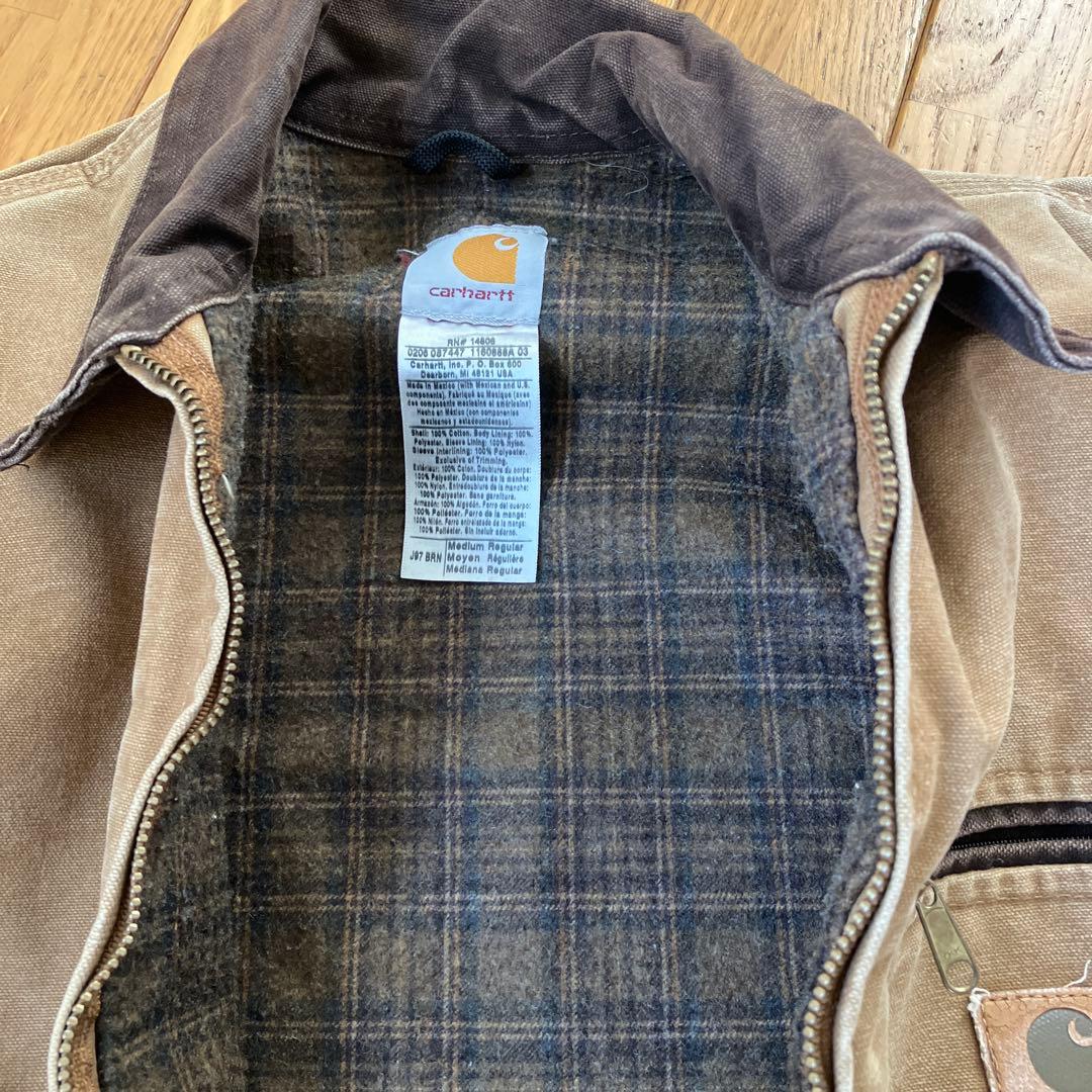 ベルベルジン購入‼️雰囲気抜群‼️大人気‼️Carhartt デトロイトジャケット