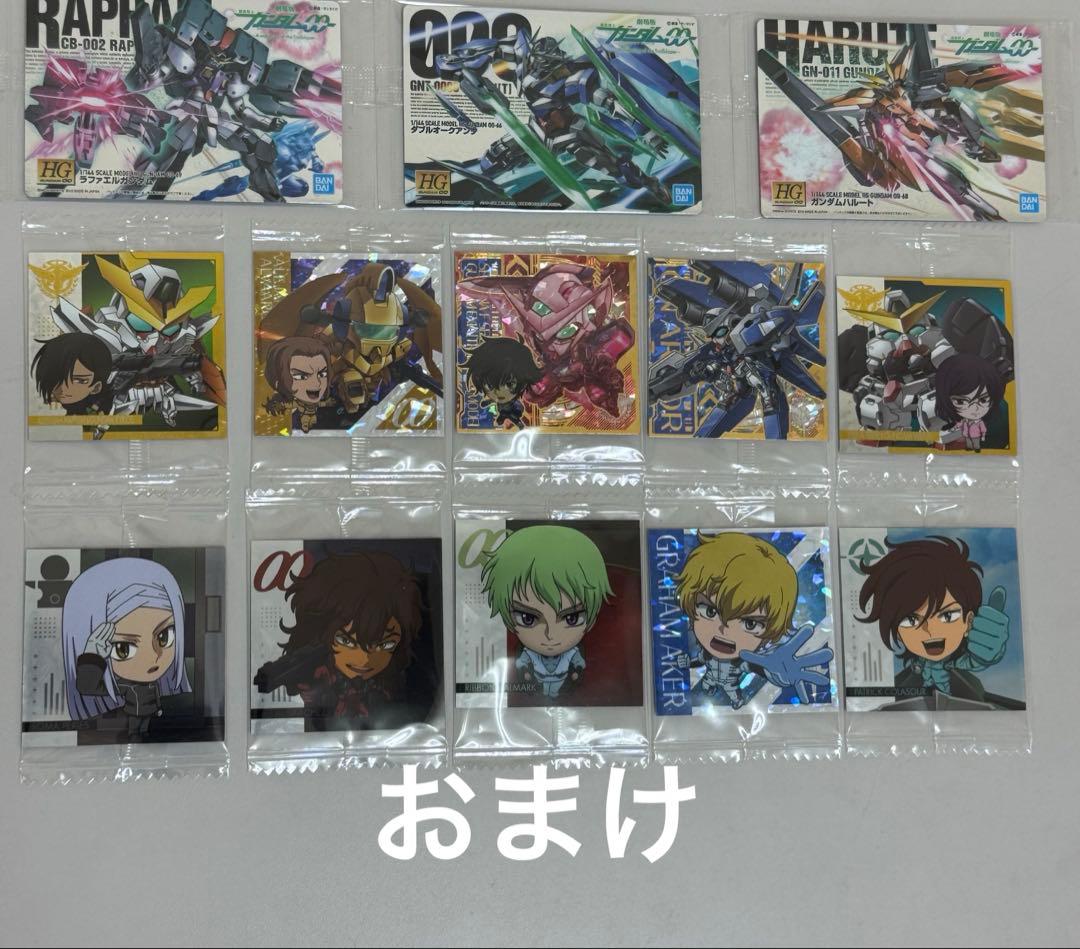 10個未組立。ダブルオーまとめ売りハルート、オーバーブラッグ