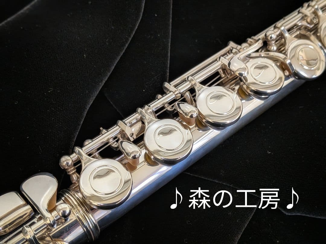 中古フルート専門店‼️部活応援‼️銀メッキ ヤマハフルートYFL211S E