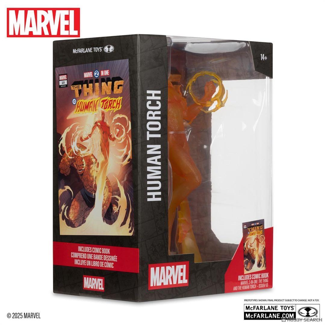 マーベル・コミック』ヒューマン・トーチMarvel 2 (完成品)
