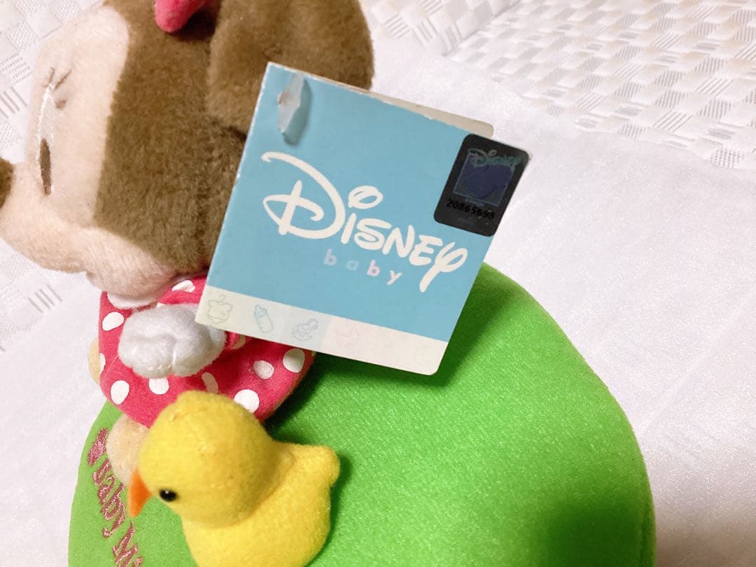 平成レトロ❤︎DiSNEY❤︎ 非売品 ミニーマウス ぬいぐるみ 小物入れ タグ付き