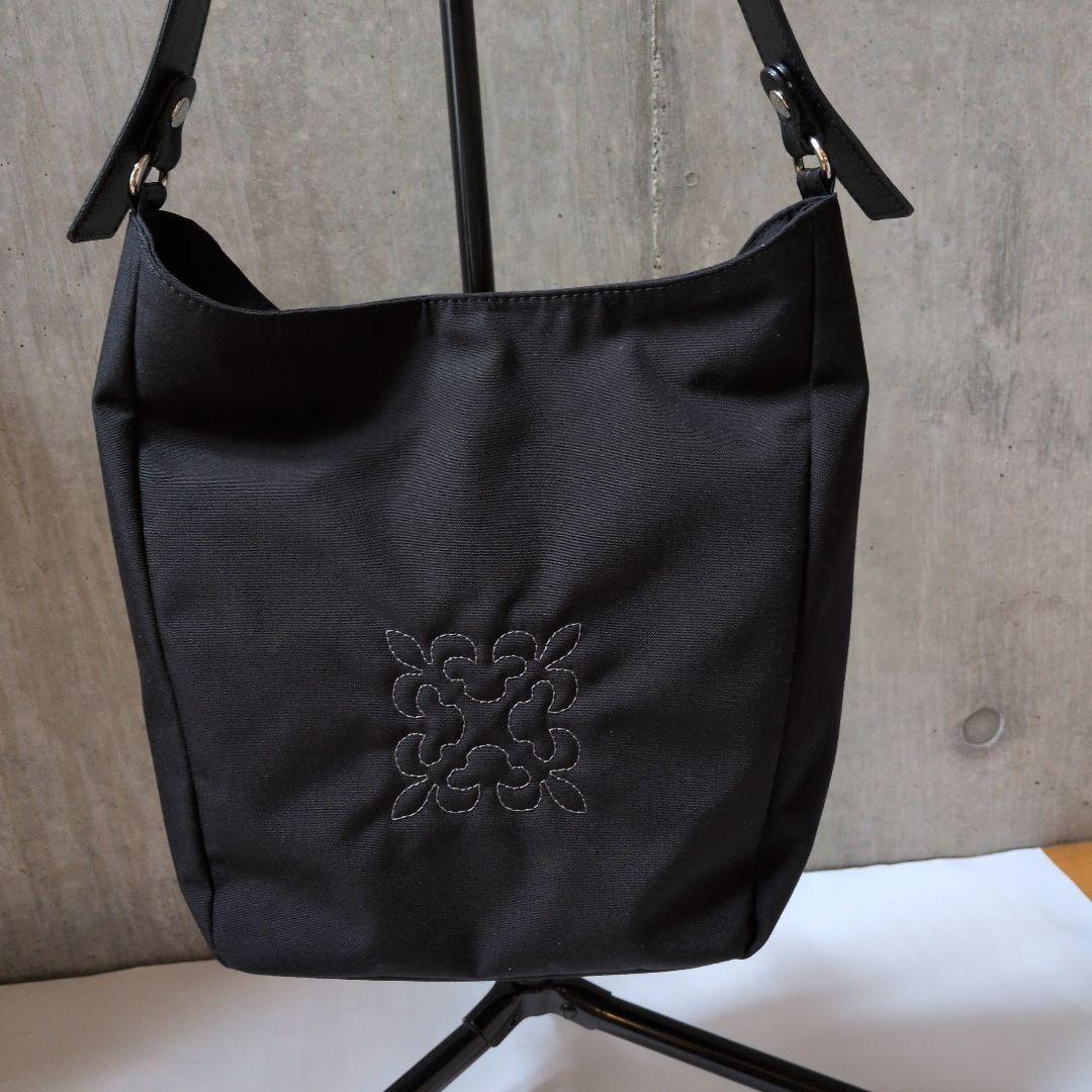 russet　ラシット　ナイロン2wayミニトートバック　ブラック