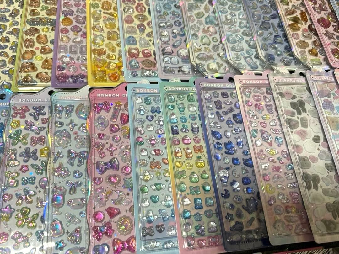 ボンボンドロップ等　シールまとめ売り【82点】