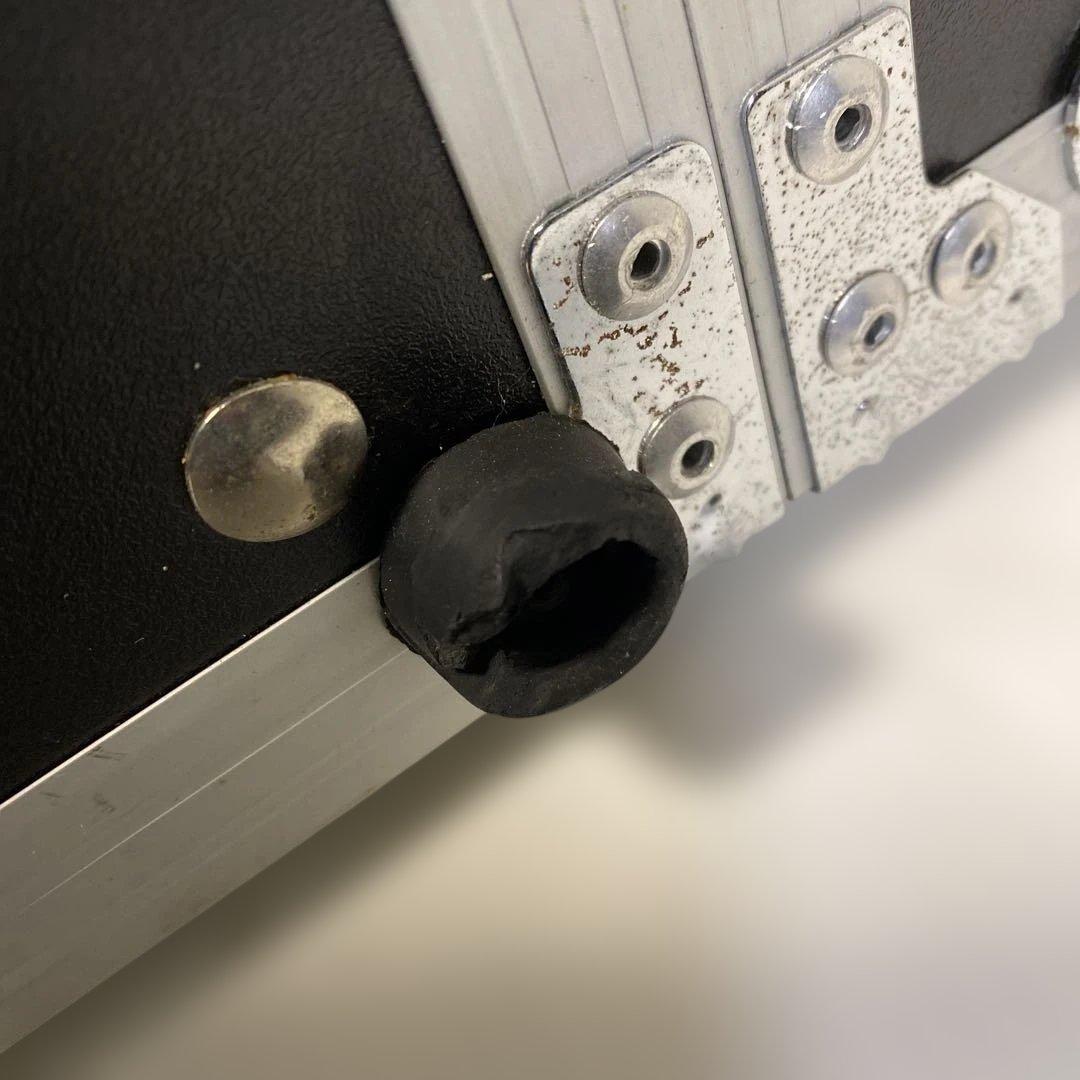 6U ラックケース ① ロング 奥行45cm 両側レール