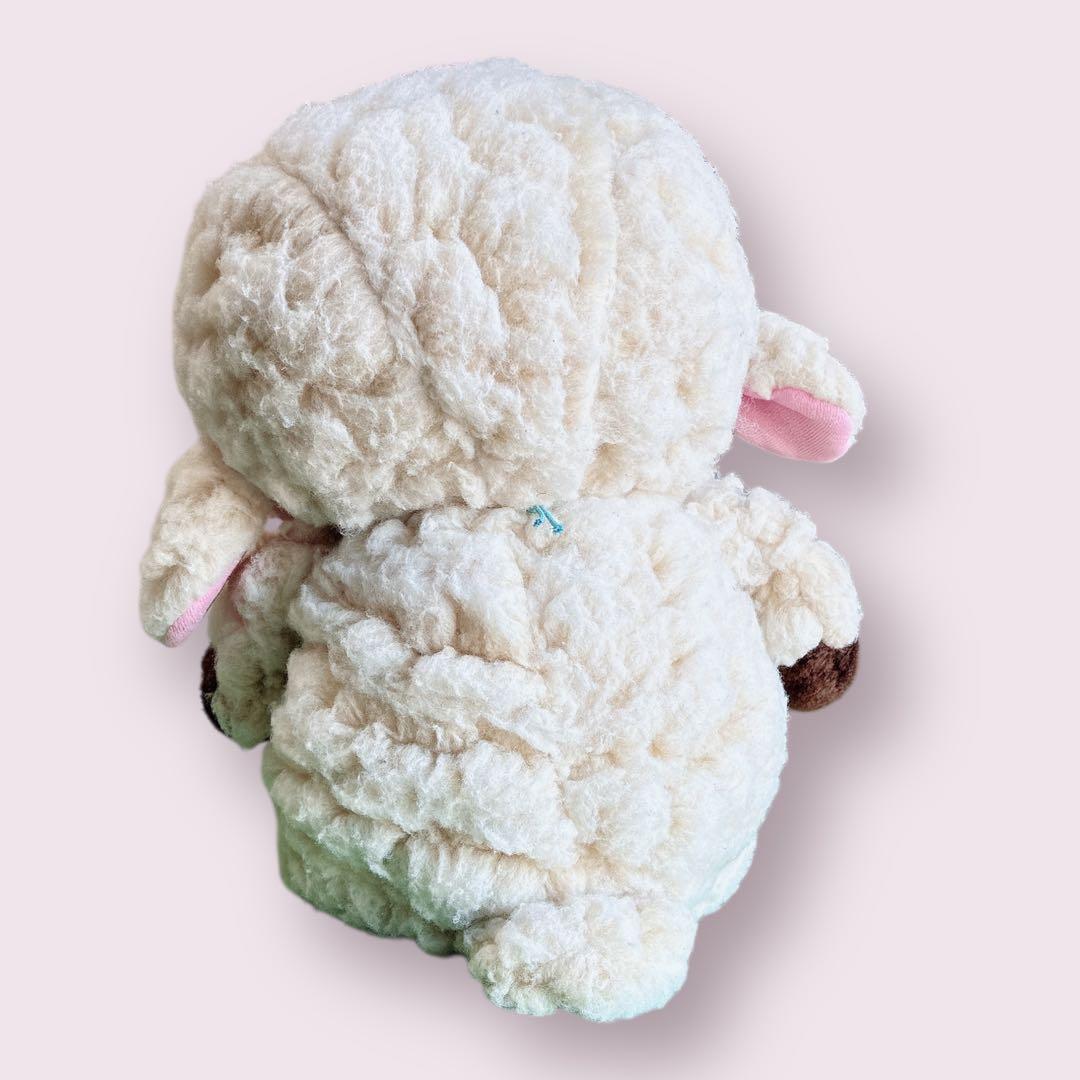 レトロ　ひつじ　ビッグぬいぐるみ