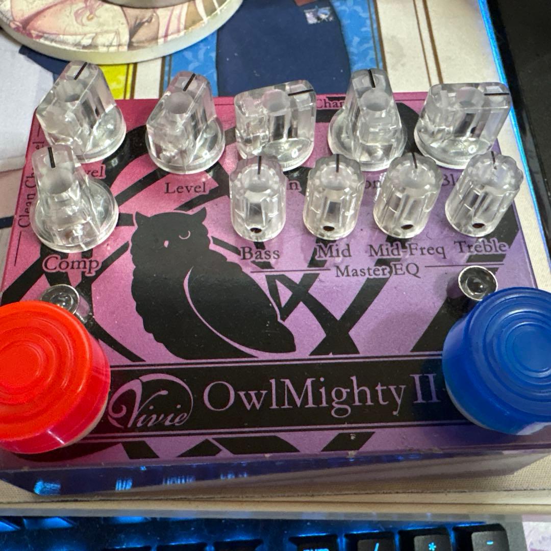 Vivie OwlMighty II ベース エフェクター プリアンプ Vivie OwlMighty II ベース用プリアンプ《エフェクター》 : ギター