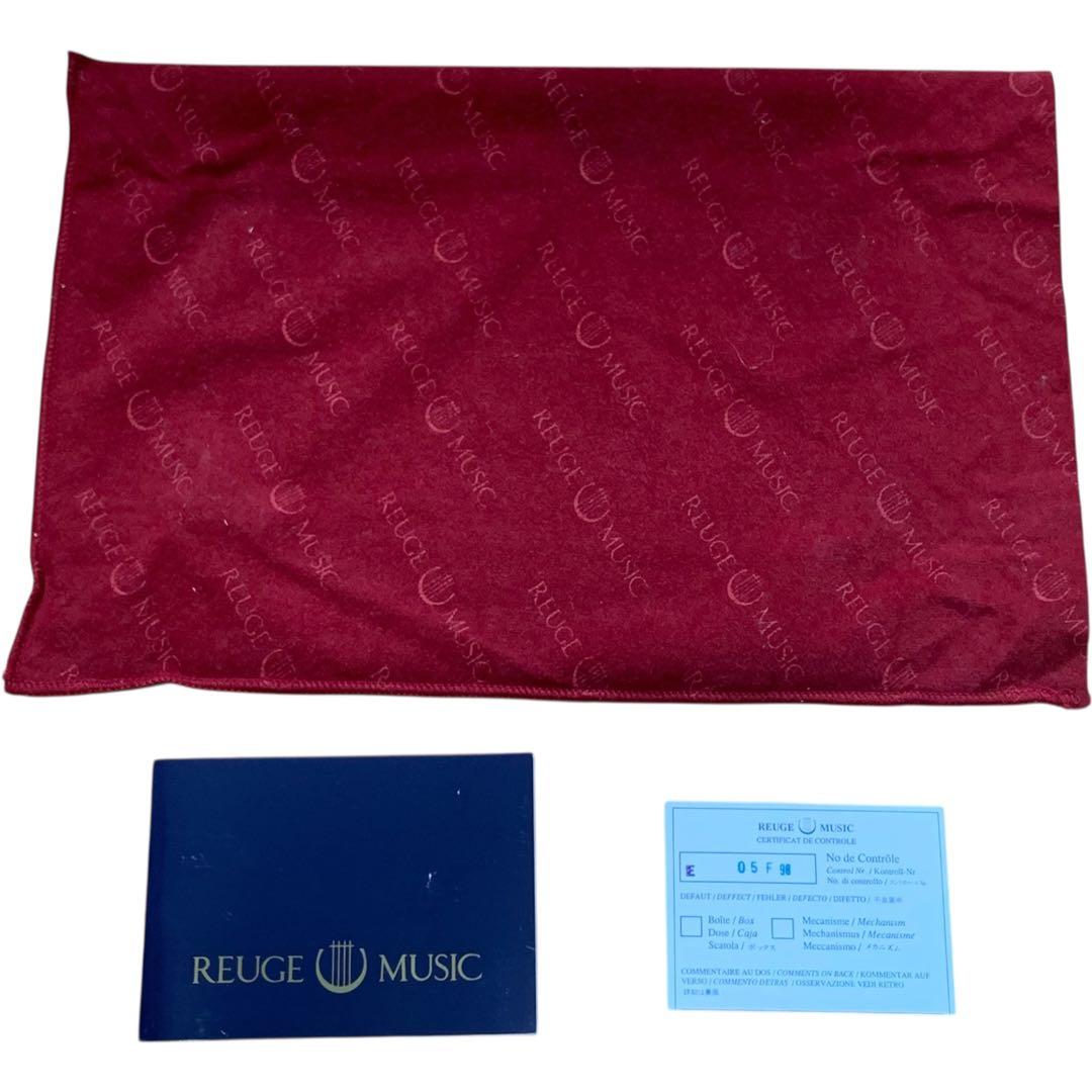 極美品REUGE MUSIC リュージュ オルゴール 72弁　カノン