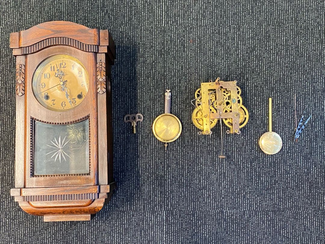 昭和初期のボンボン時計（アンティーク）