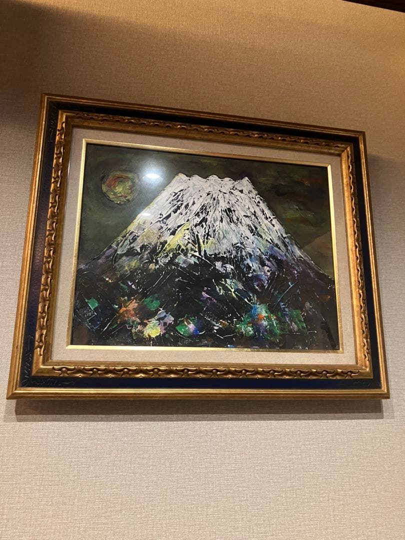 最 安値 価格ホビー・楽器・アート - 琳屋 霊峰富士 開運絵画