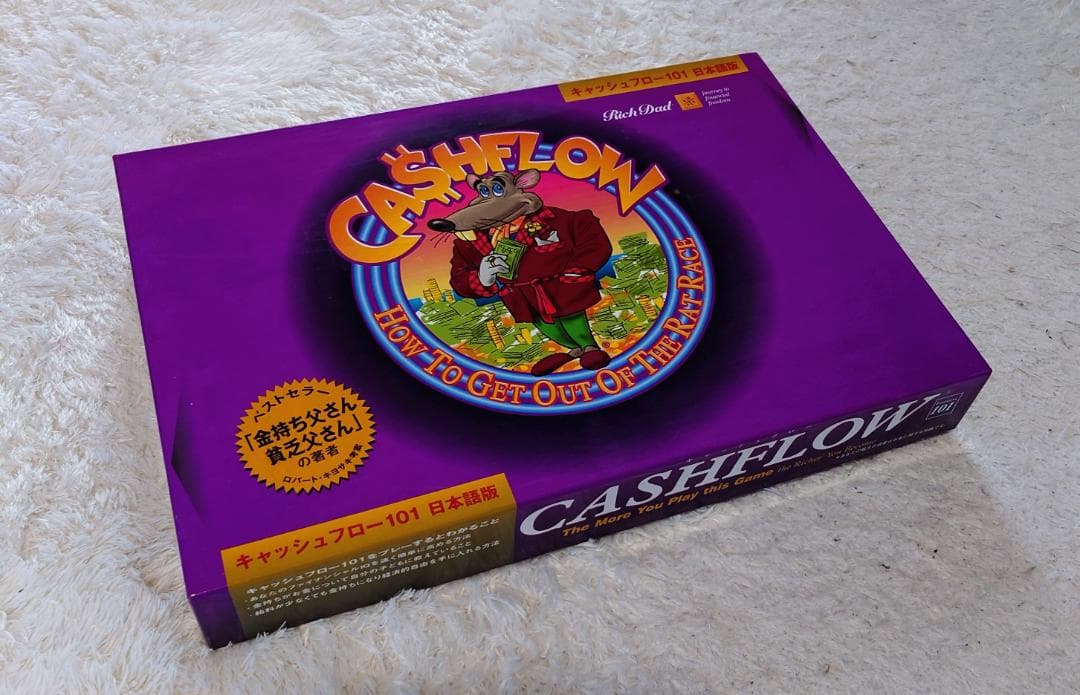 CASHFLOW 101 日本語版 ボードゲーム 超美品 - メルカリ