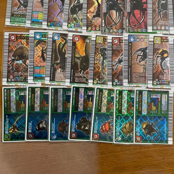 甲虫王者ムシキング カード 5枚セット】ムシキング カード レア 平成