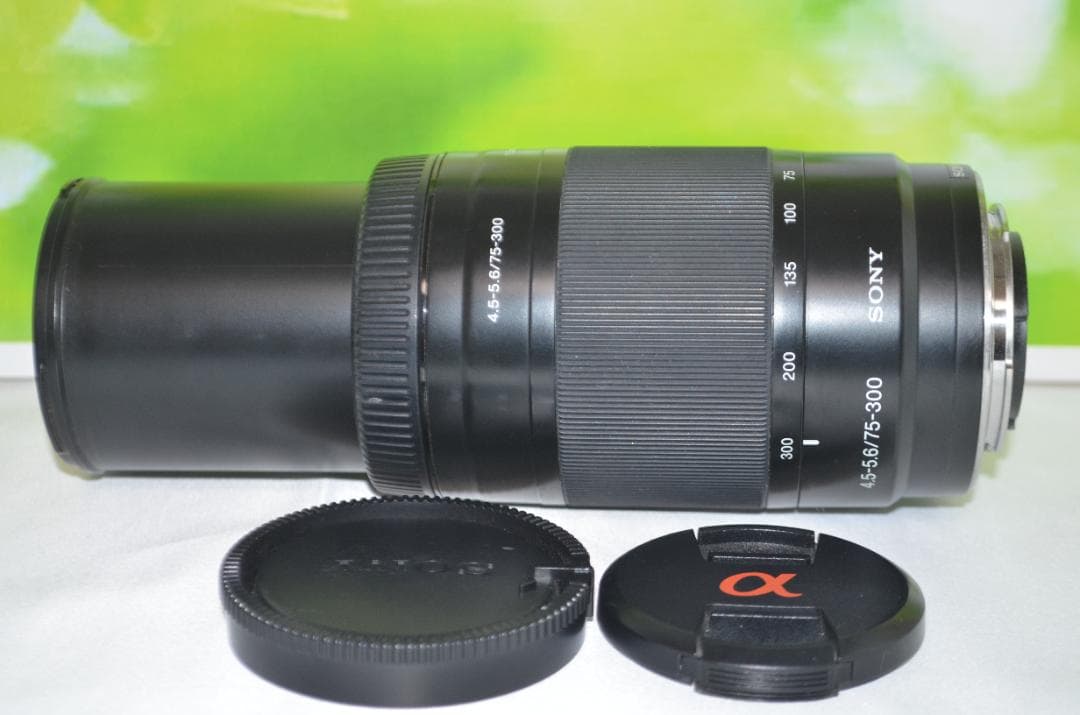 SONY純正 75-300mm 望遠レンズ 美品 F4.5-5.6 ソニー