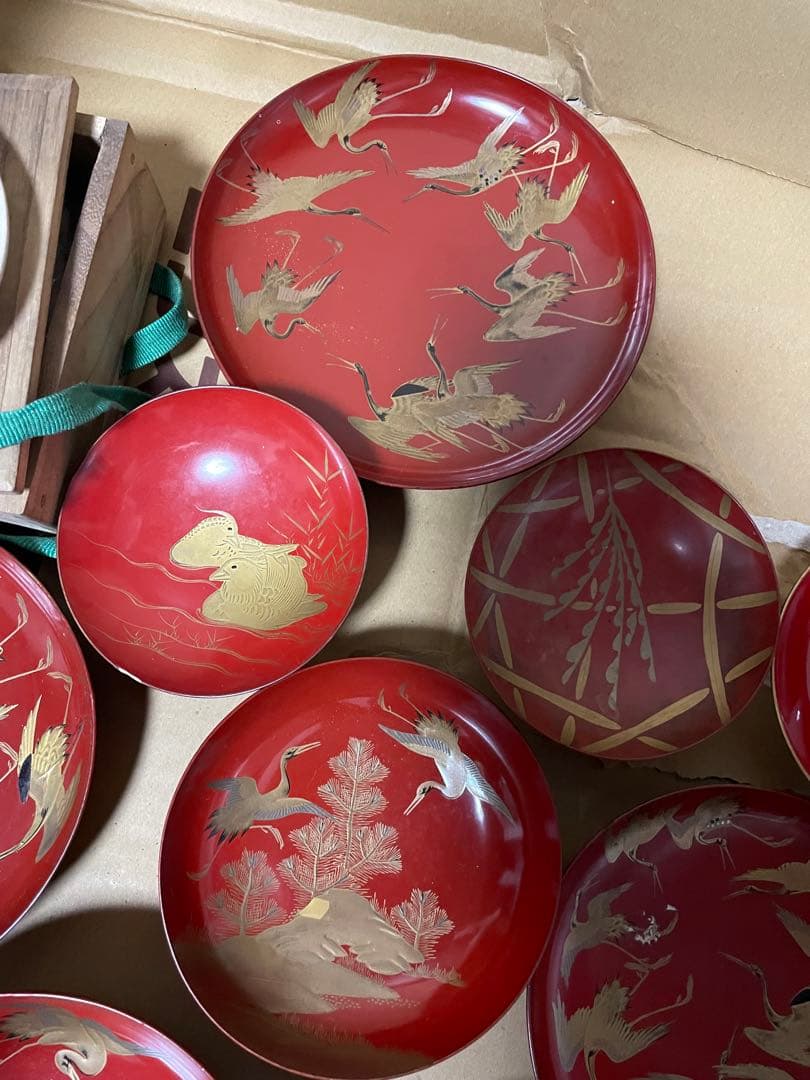 蒔絵　三宝　盃台　盃　輪島塗？　漆器　台　花月台？