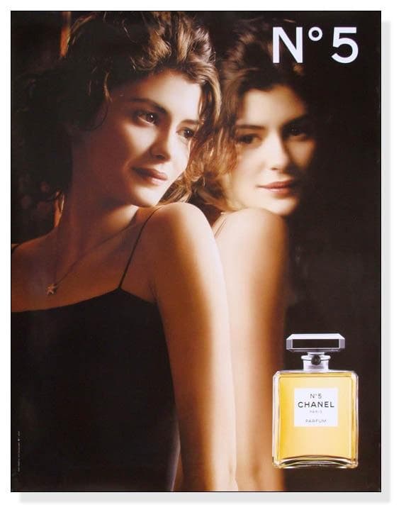 額装品/シャネル 2011年 オドレイ・トトゥ/フォト/ポスター/インテリア